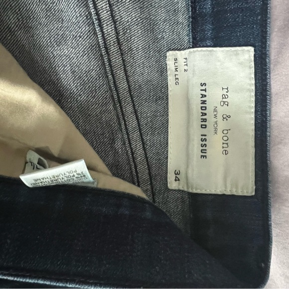 Rag and Bone Slim Leg Jeans size 34 men’s - Picture 8 of 8